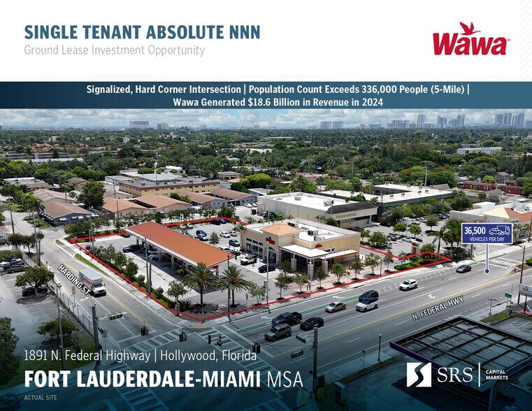 1891 N Federal Hwy, Hollywood, FL à vendre - Photo de l’immeuble – Image 1 sur 13