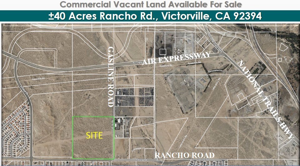 Rancho Rd, Victorville, CA à vendre - Photo de l’immeuble – Image 1 sur 2