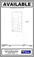 122 Industrial Dr, Forney, TX à louer Plan d’étage– Image 1 sur 1