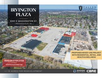 Plus de détails pour 6301 E Washington St, Indianapolis, IN - Local commercial à louer