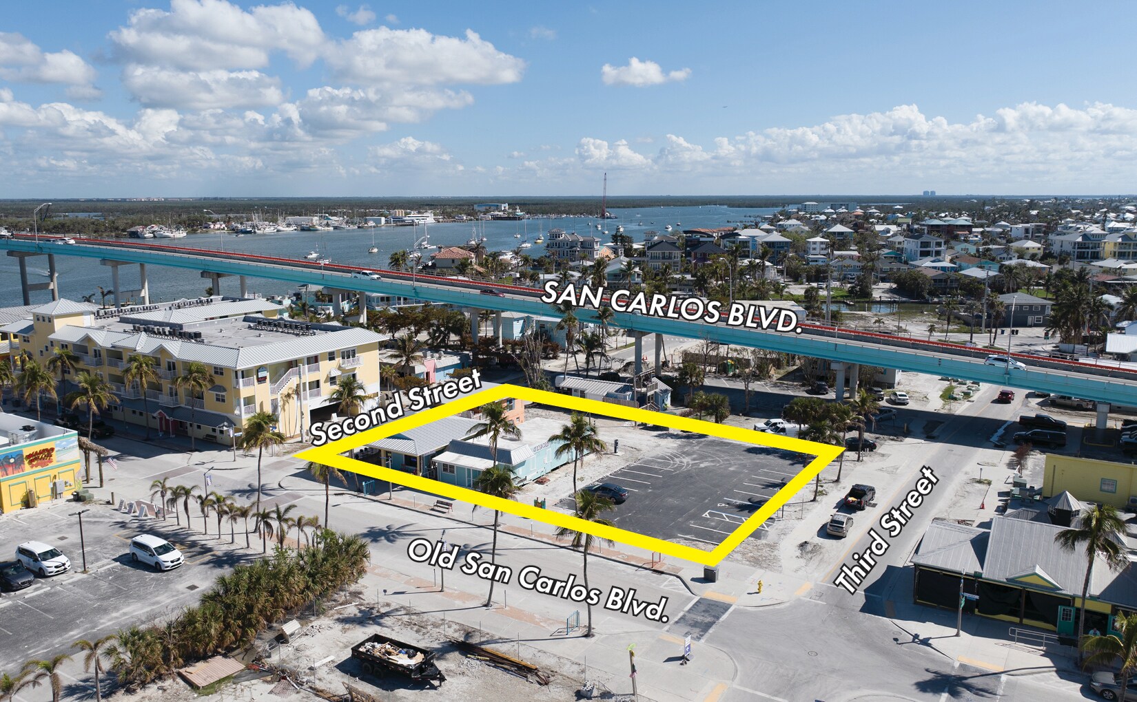 430-440 Old San Carlos Blvd, Fort Myers Beach, Fort Myers Beach, FL à vendre Aérien– Image 1 sur 16