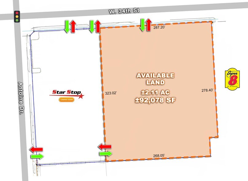 W 34th St. & Antoine Dr., Houston, TX à louer - Photo de l’immeuble – Image 2 sur 2