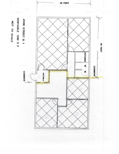 4 John St, Morristown, NJ à louer - Plan d’étage – Image 2 sur 9