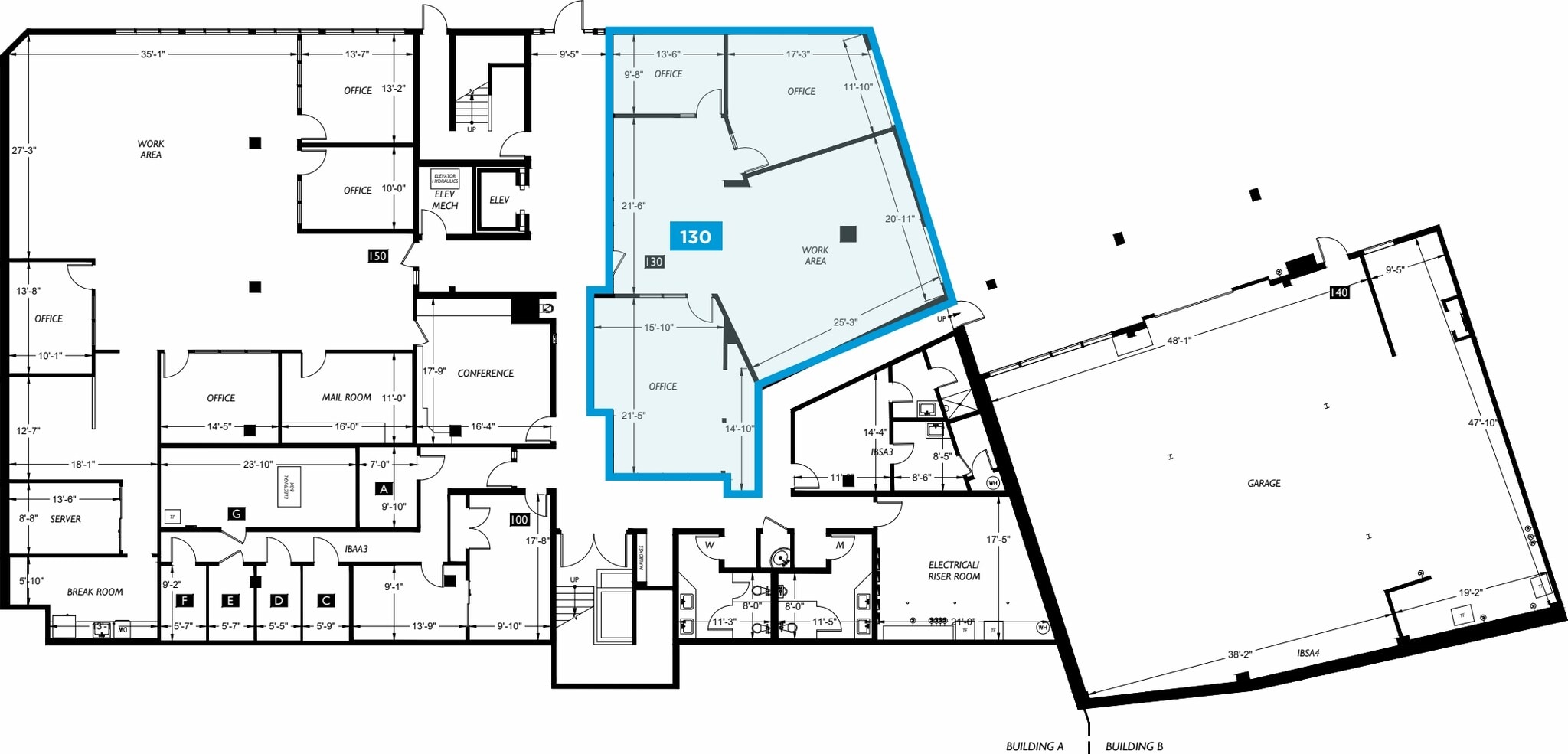 110-140 Lakeside Ave, Seattle, WA à louer Plan d’étage– Image 1 sur 1