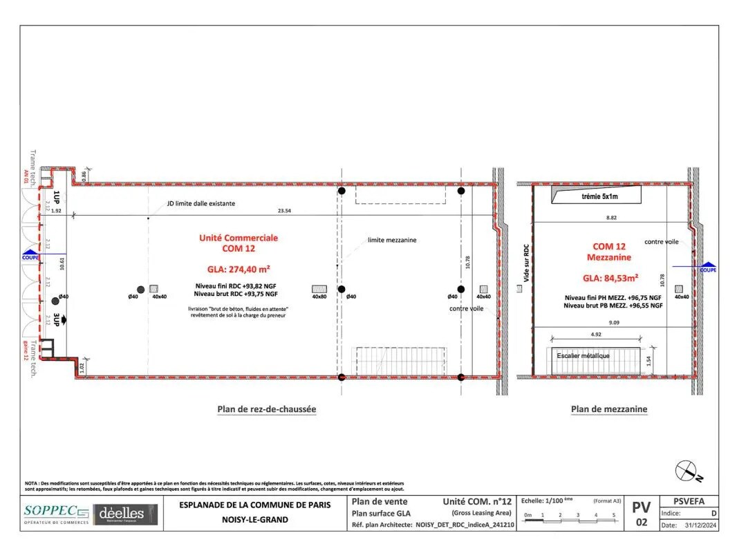 Local commercial dans Noisy-le-Grand à louer Photo de l’immeuble– Image 1 sur 6