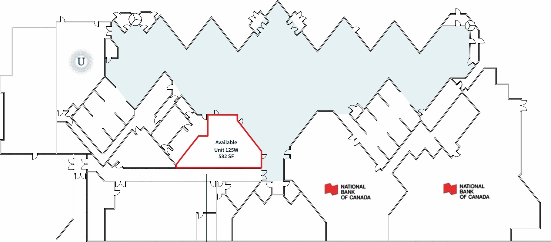 311 6th Ave SW, Calgary, AB à louer Plan d’étage– Image 1 sur 2