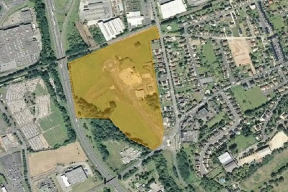 Terrain dans Brive-la-Gaillarde à vendre Plan de site– Image 1 sur 2