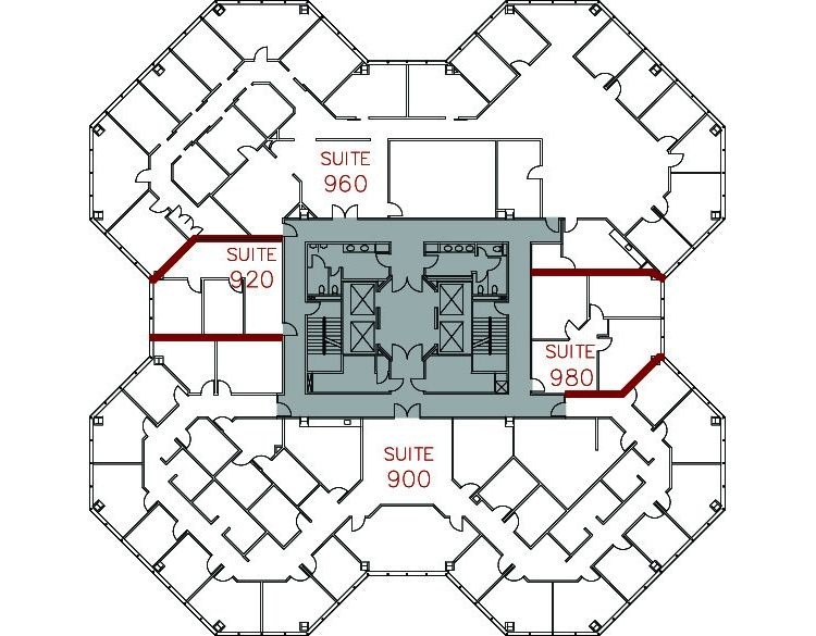 4365 Executive Dr, San Diego, CA à louer Plan d’étage– Image 1 sur 1