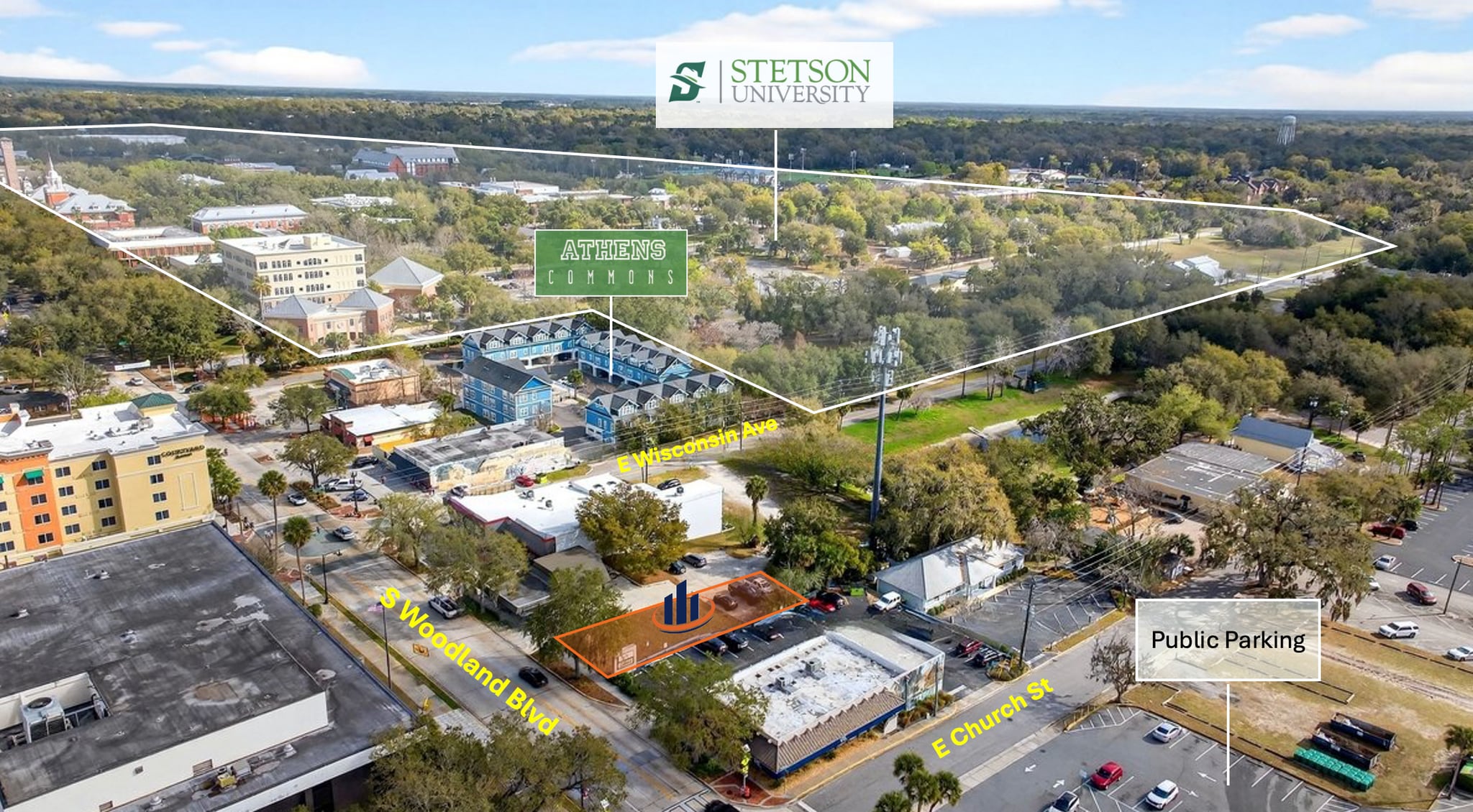 235 N Woodland Blvd, Deland, FL à vendre Photo principale– Image 1 sur 6