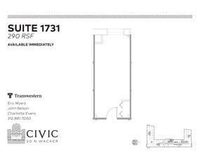 20 N Wacker Dr, Chicago, IL à louer Plan d’étage– Image 1 sur 1