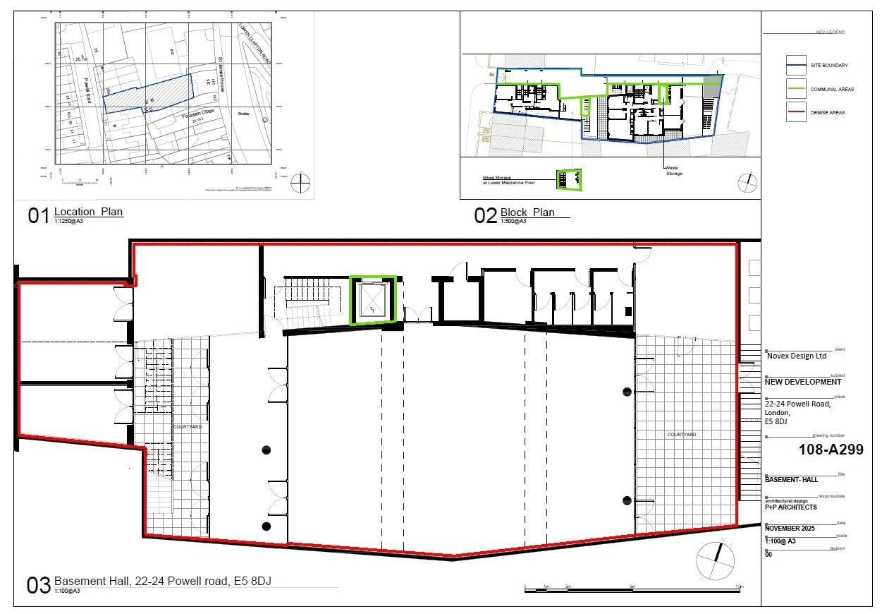 22-24 Powell Rd, Londres à louer Plan d’étage– Image 1 sur 4