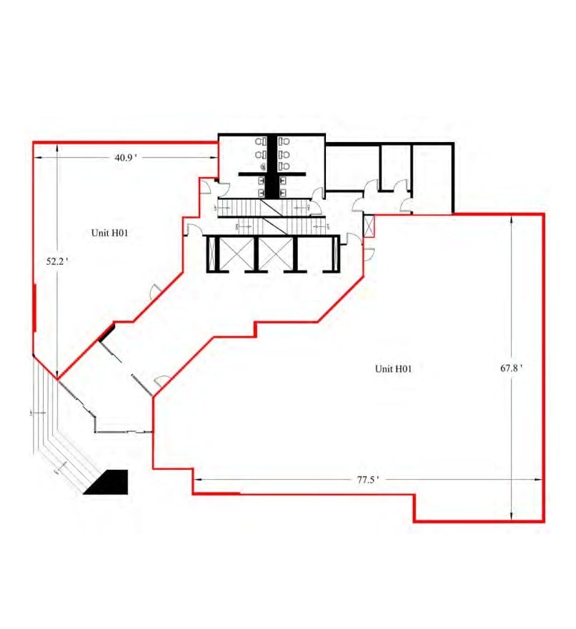 1690 Hollis St, Halifax, NS à louer Plan d’étage– Image 1 sur 1