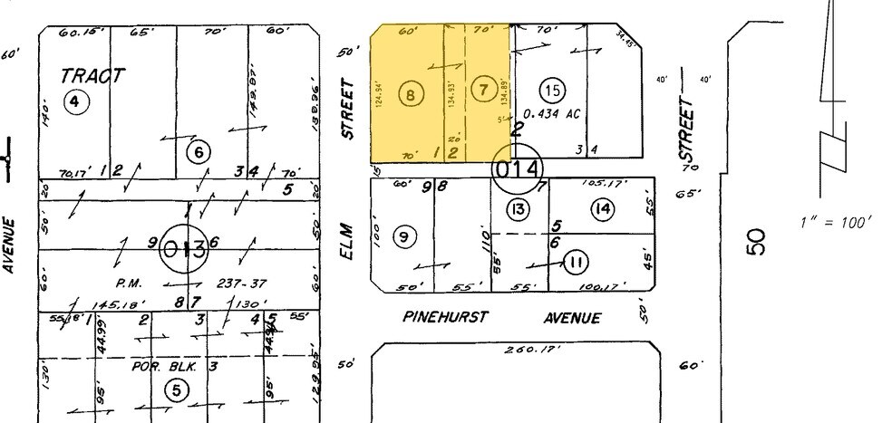150 W Whittier Blvd, La Habra, CA à vendre - Plan cadastral – Image 2 sur 19