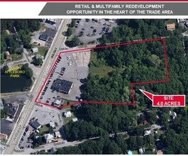 800 Washington St, Attleboro, MA - VUE AÉRIENNE  vue de carte