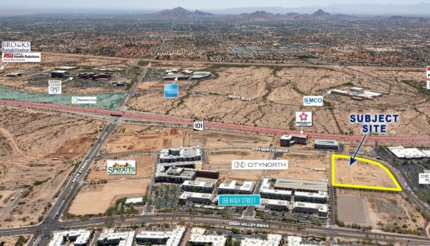 NWC 53rd St & City North Dr, Phoenix, AZ à vendre Photo de l’immeuble– Image 1 sur 2