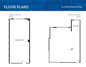 6130 N La Cholla Blvd, Tucson, AZ à louer Plan d’étage– Image 1 sur 1