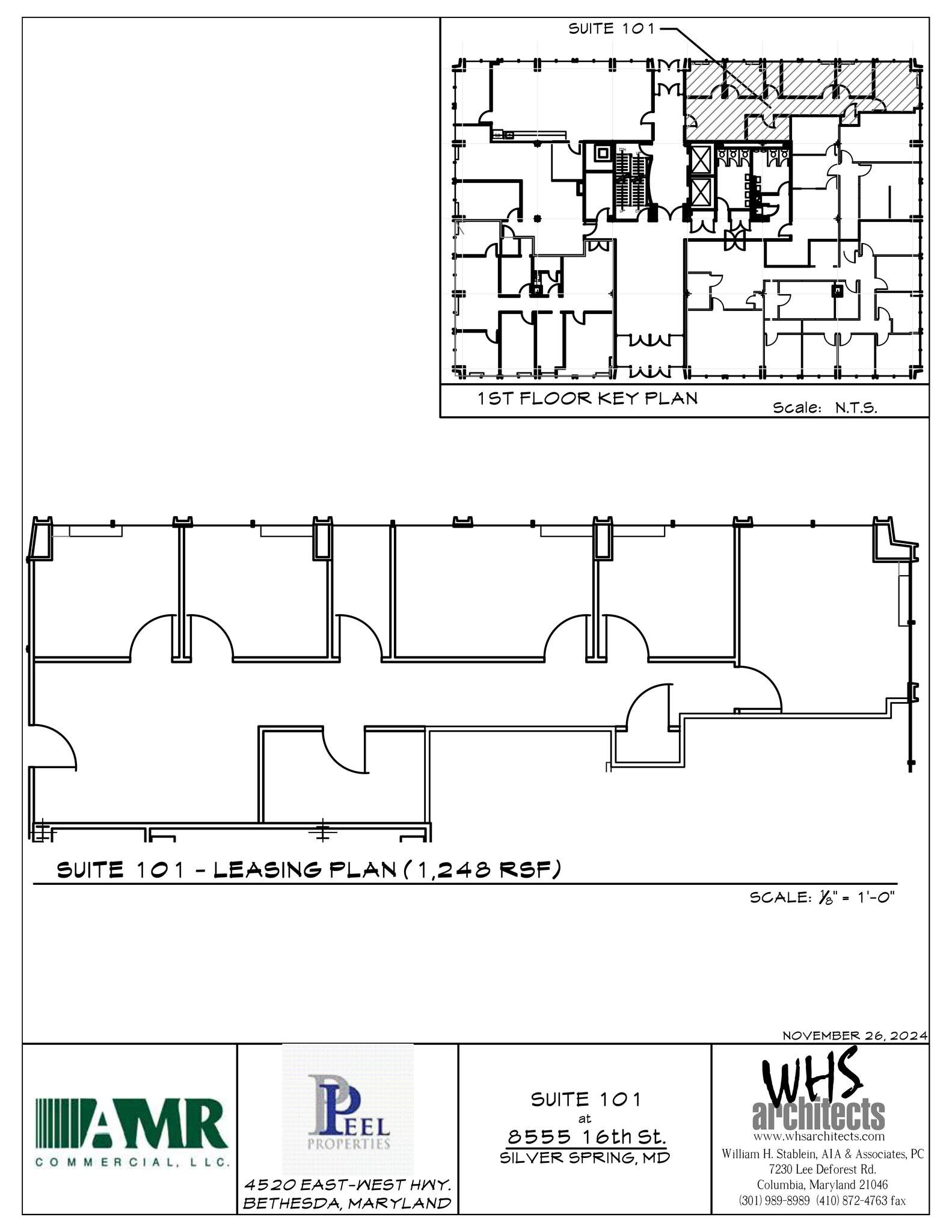 8555 16th St, Silver Spring, MD à louer Plan de site– Image 1 sur 1