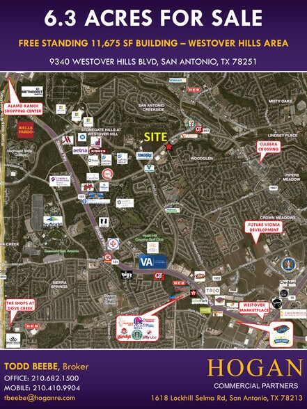 9340 Westover Hills Blvd, San Antonio, TX à vendre - Photo de l’immeuble – Image 2 sur 2