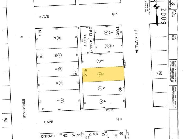 1507 S Catalina Ave, Redondo Beach, CA à vendre - Plan cadastral – Image 2 sur 3