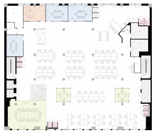 22 W 21st St, New York, NY à louer Plan d’étage– Image 1 sur 8