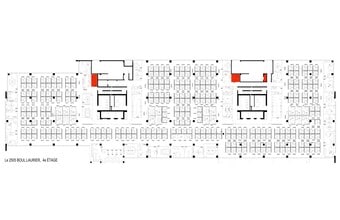 2505 Boul Laurier, Québec, QC à louer Plan de site– Image 2 sur 2