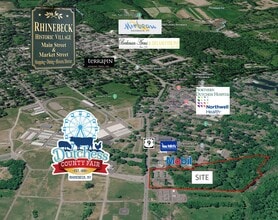 6595 US 9, Rhinebeck, NY - Vue aérienne vue de carte - Image1