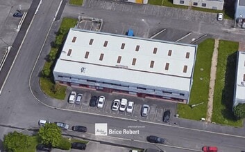 9 Rue De La Perlerie, Vaulx-en-Velin, RHO - Vue aérienne  vue de carte