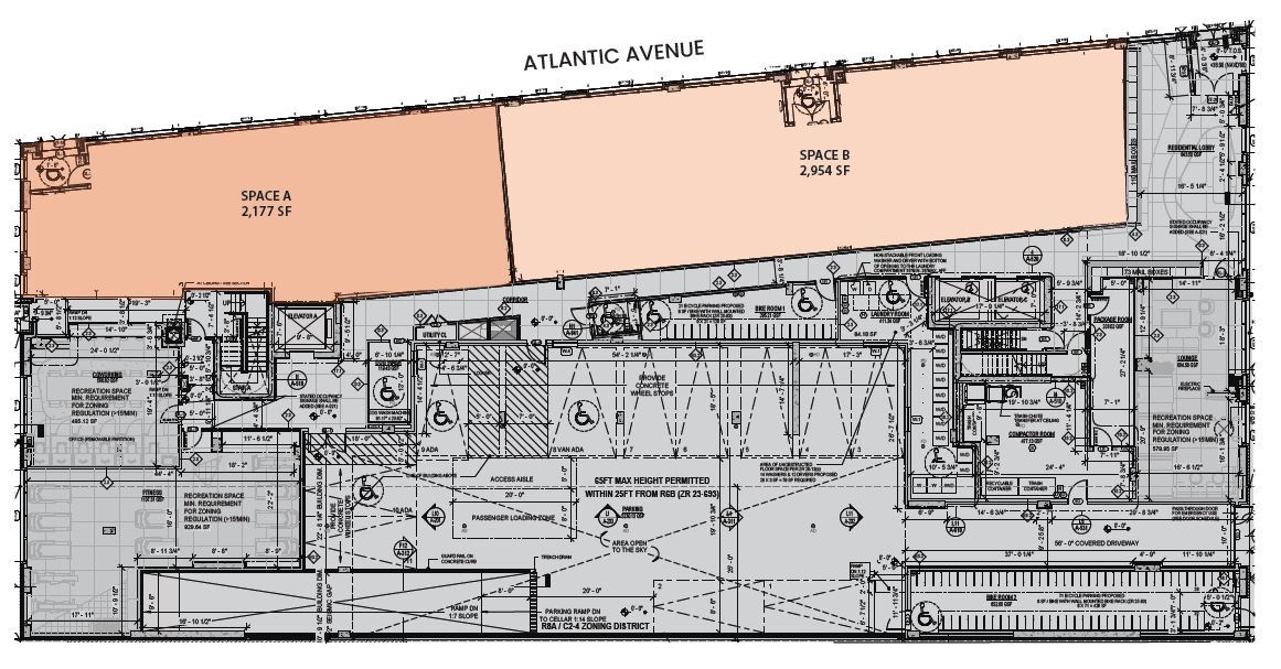 2886 Atlantic Ave, Brooklyn, NY à louer Plan d’étage– Image 1 sur 1