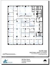 365 Bay St, Toronto, ON à louer Plan d’étage– Image 1 sur 1