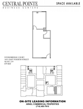 1651 E 4th St, Santa Ana, CA à louer Plan d’étage– Image 1 sur 1