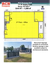 711 W Bagley Rd, Berea, OH à louer Plan d’étage– Image 1 sur 3
