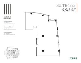 1111 Brickell Ave, Miami, FL à louer Plan de site– Image 1 sur 1