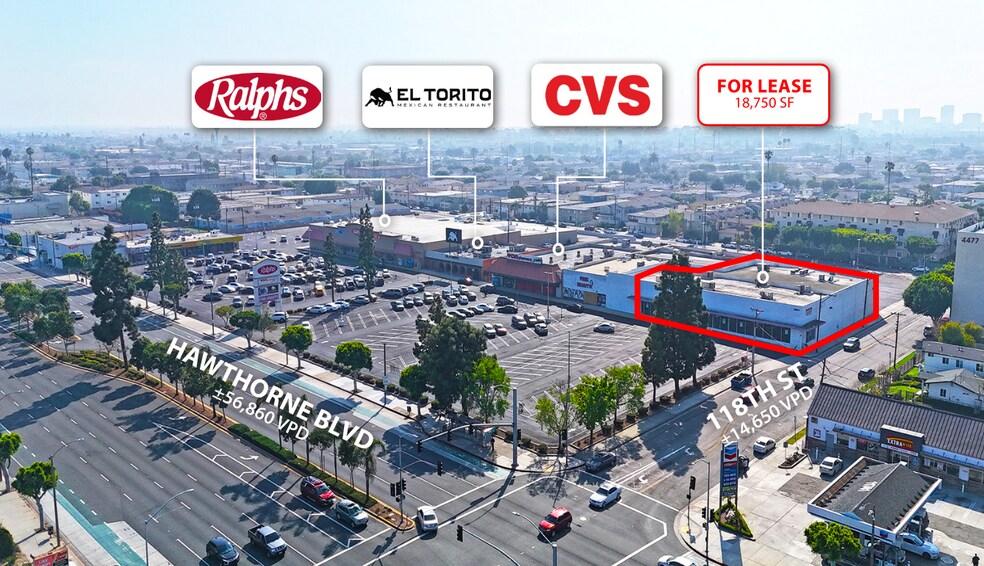 11825-11873 Hawthorne Blvd, Hawthorne, CA à louer - Photo de l’immeuble – Image 1 sur 5