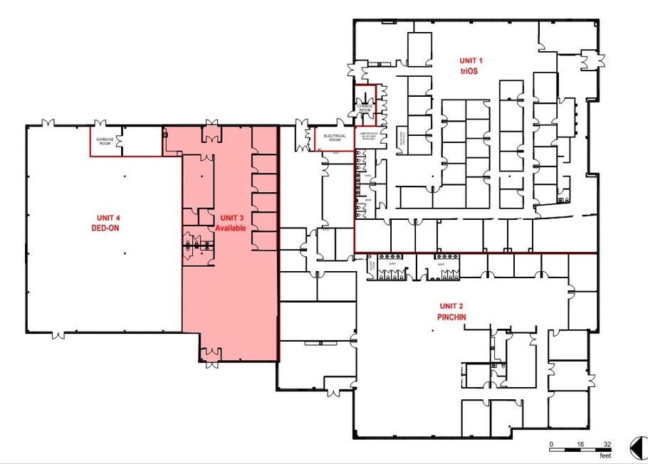 2360 Meadowpine Blvd, Mississauga, ON à louer Plan d’étage– Image 1 sur 1