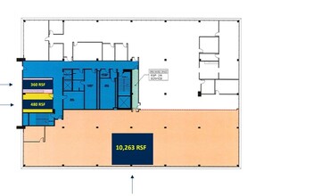 800 Kinderkamack Rd, Oradell, NJ à louer Plan d’étage– Image 1 sur 1