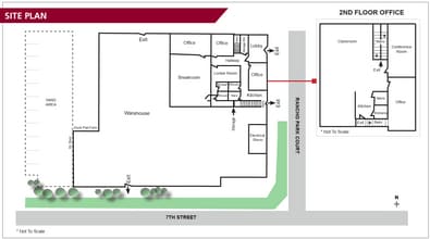 9070 Rancho Park Ct, Rancho Cucamonga, CA à louer Plan d’étage– Image 1 sur 1