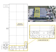 5150 Greens Rd, Houston, TX à louer Plan d’étage– Image 2 sur 3