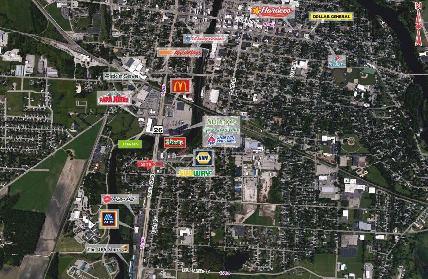 1212 Utah St, Watertown, WI à louer - Aérien – Image 3 sur 7