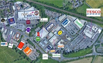 110-112 Southampton Rd, Salisbury, WIL - Vue aérienne vue de carte