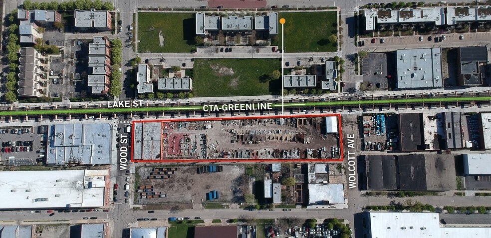 1800 W Lake St, Chicago, IL à vendre - Aérien – Image 3 sur 4