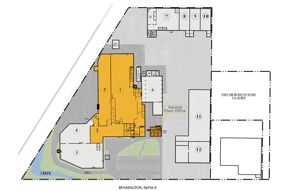 12117 Bennington Ave, Cleveland, OH à louer Plan de site– Image 1 sur 1
