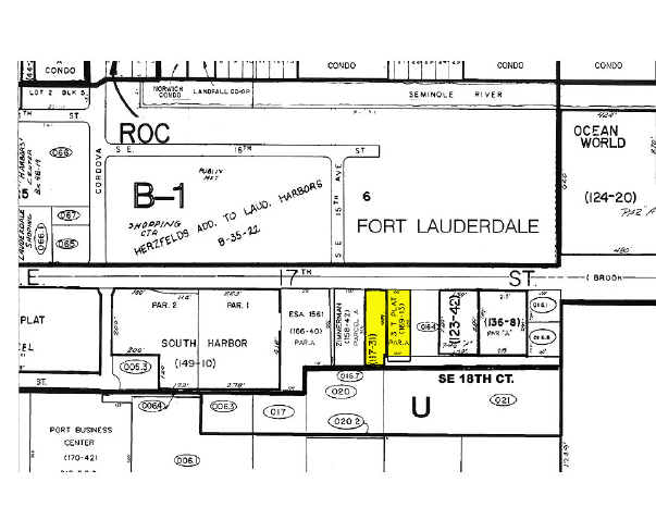 1510 SE 17th St, Fort Lauderdale, FL à louer - Plan cadastral – Image 3 sur 54