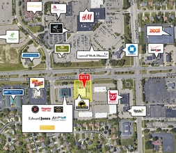 37643-37651 6 Mile Rd, Livonia, MI - VUE AÉRIENNE  vue de carte - Image1