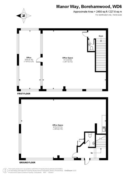 Manor Way, Borehamwood à louer - Plan d’étage – Image 2 sur 12