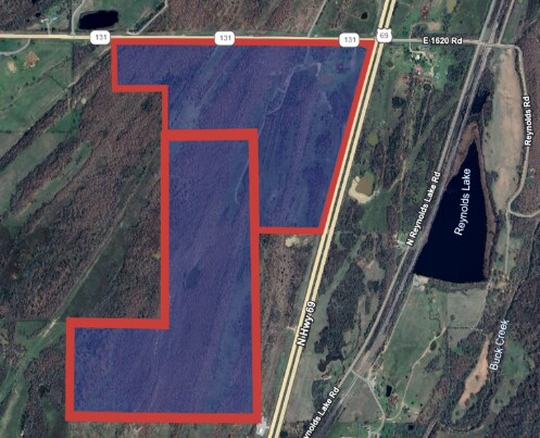 1302 Reynolds rd, Kiowa, OK à vendre - Aérien – Image 3 sur 5