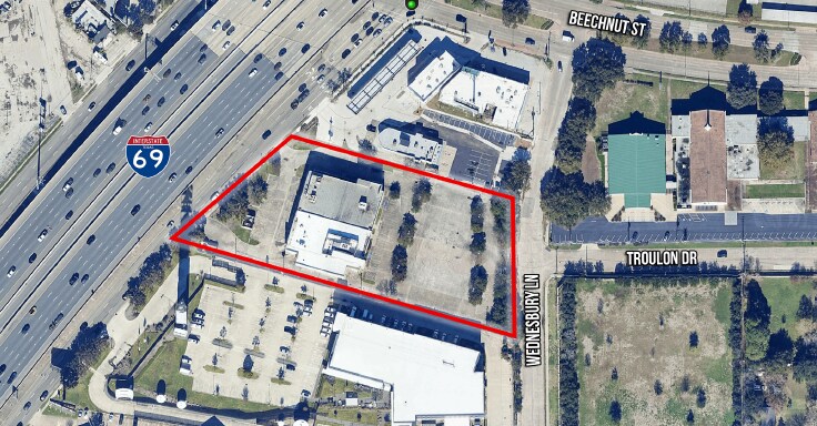 8111 Southwest Fwy, Houston, TX à vendre - Aérien – Image 2 sur 3