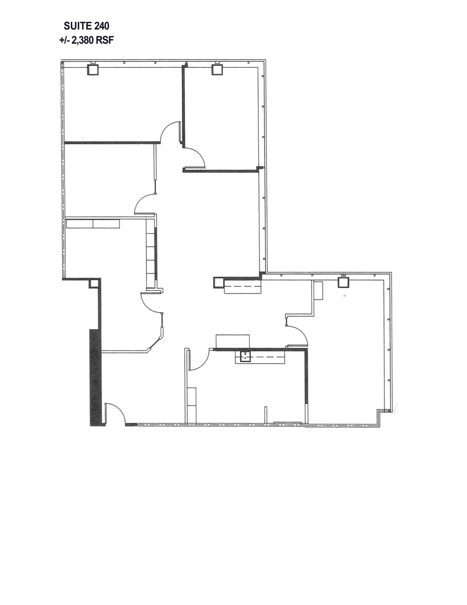 2300 Contra Costa Blvd, Pleasant Hill, CA à louer Plan de site– Image 1 sur 1