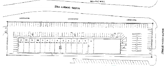 32018-32050 23rd Ave S, Federal Way, WA à louer - Plan de site – Image 3 sur 5