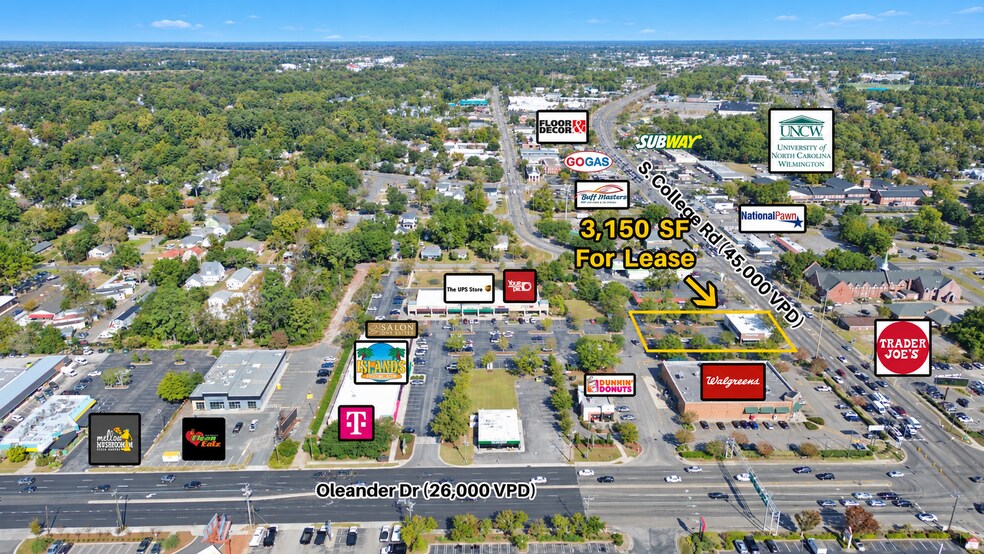 4401 Oleander Dr, Wilmington, NC à louer - Photo de l’immeuble – Image 2 sur 9