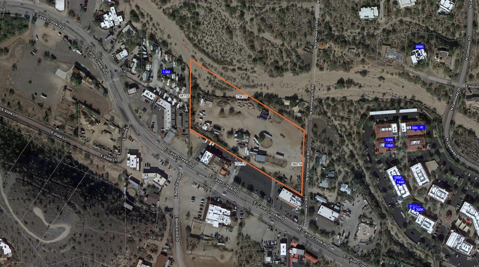 38020 N Vermeersch Rd, Cave Creek, AZ à vendre - Photo de l’immeuble – Image 1 sur 1